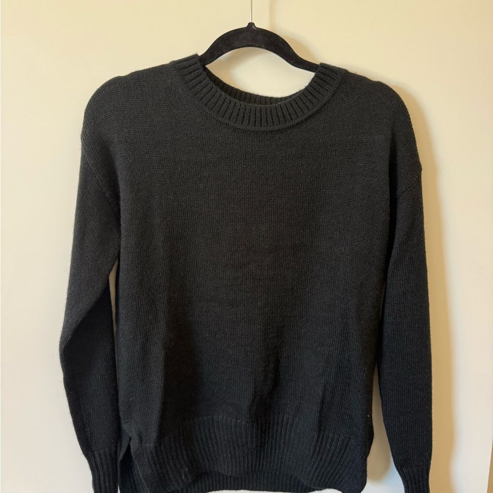 Banana Republic Black Knit Pullover